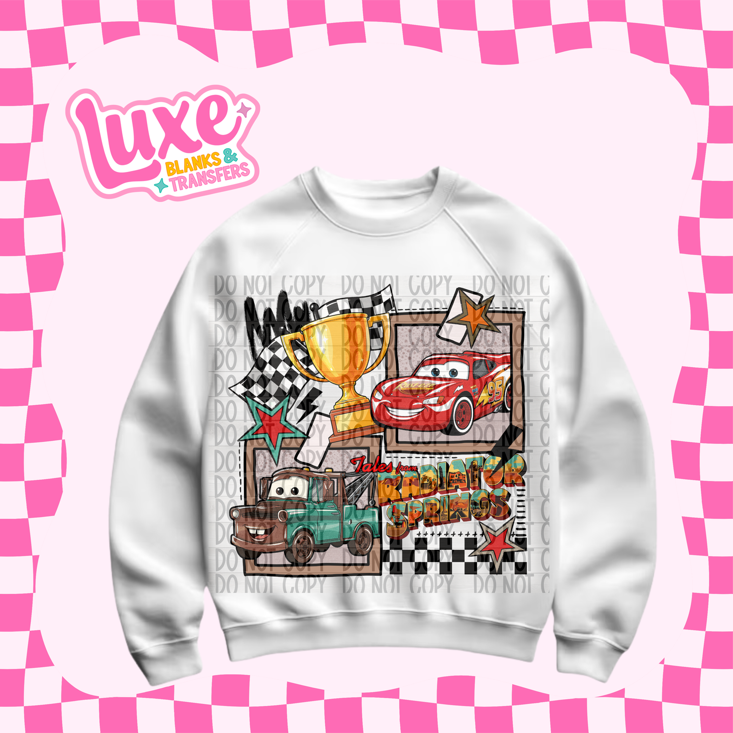 DTF Heat Transfer | Radiator Springs | #546