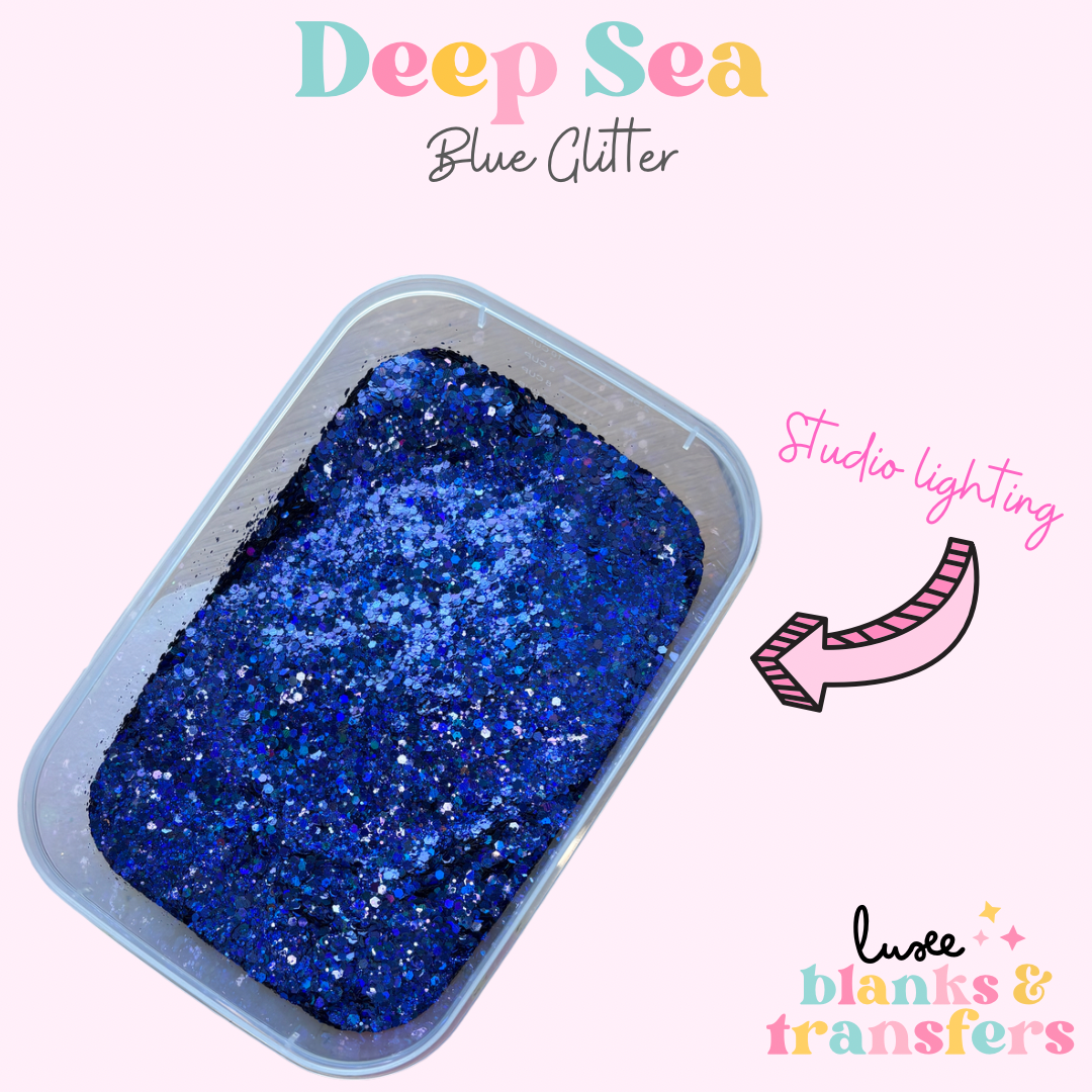“Deep Sea” Chunky Mix Glitter