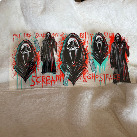 "Scream Red" UV DTF Wrap | READY TO SHIP | #R09