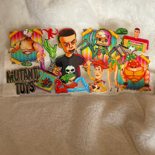 "Mutant Toys" UV DTF Wrap | READY TO SHIP | #R08