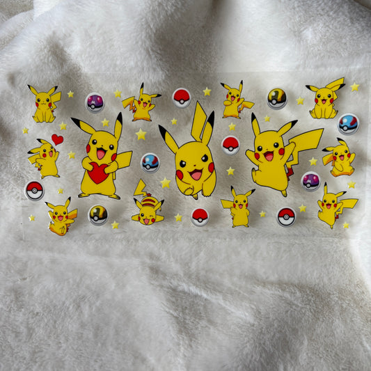 U16oz UV DTF Wrap | "Pika" C3A | READY TO SHIP