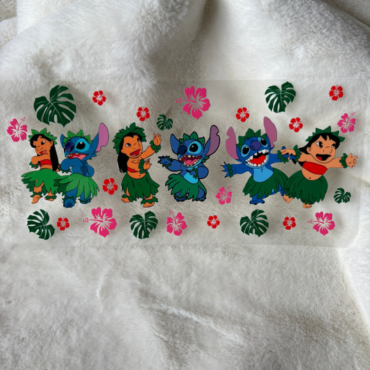 U16oz UV DTF Wrap | "L&S Dancing" C79A | READY TO SHIP