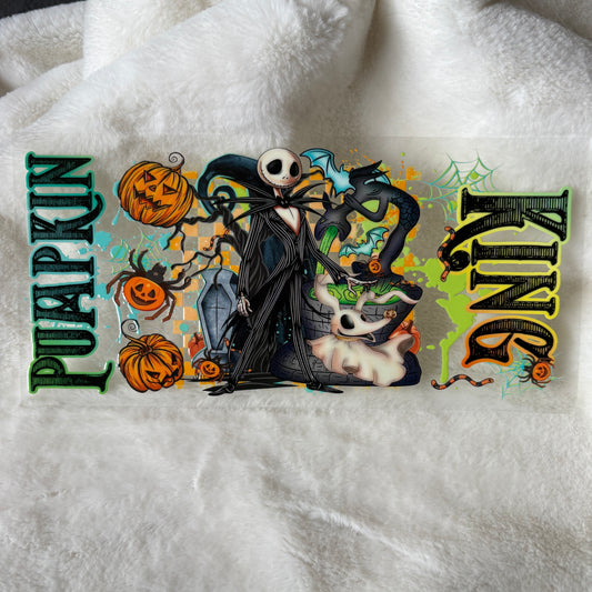 U16oz UV DTF Wrap | "Pumpkin King" C123 | READY TO SHIP