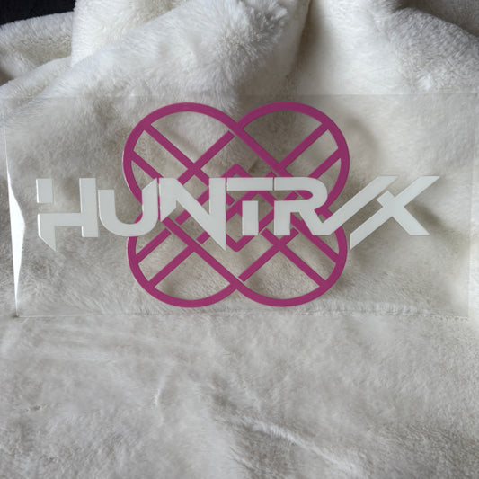 U16oz UV DTF Wrap | "Huntrix Logo Pink" C129 | READY TO SHIP