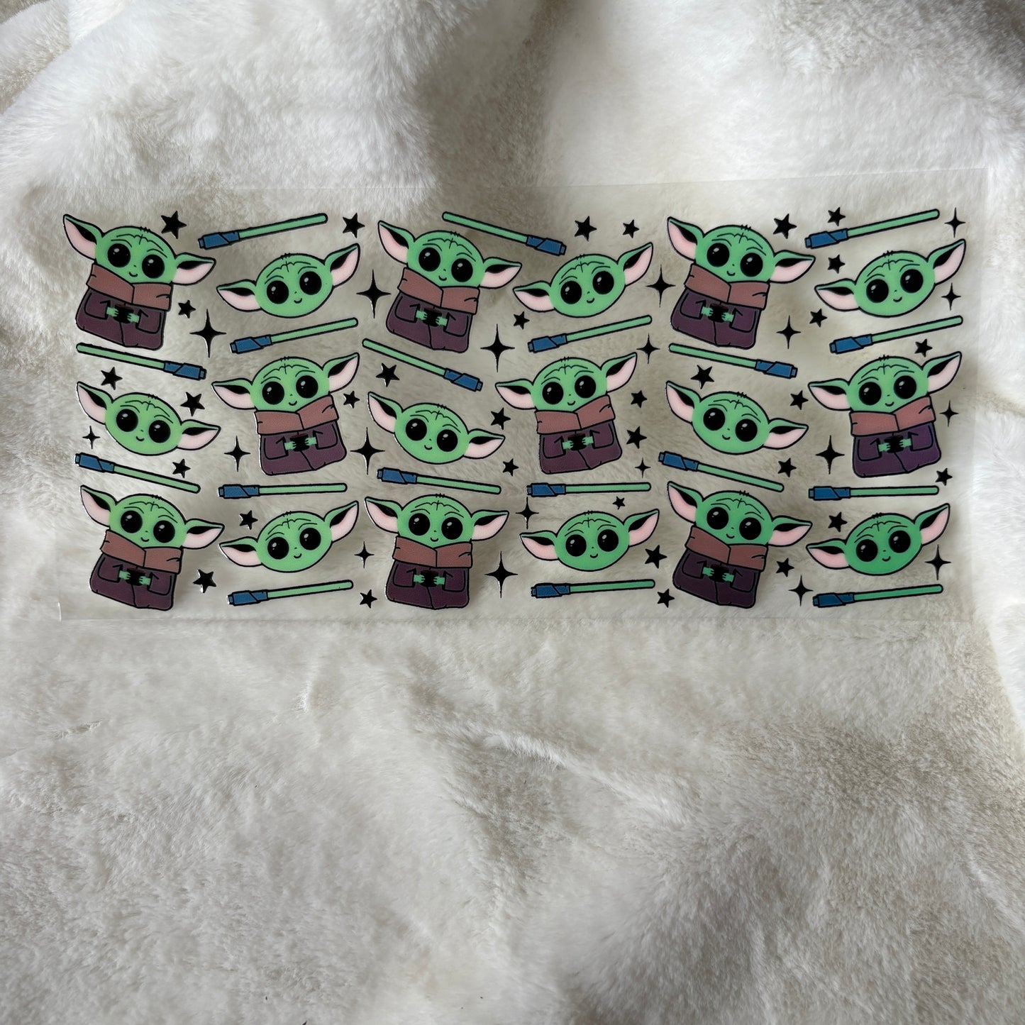 U16oz UV DTF Wrap | "Yod.a" C135 | READY TO SHIP