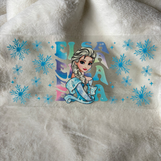 U16oz UV DTF Wrap | "Els.a Character" C151 | READY TO SHIP