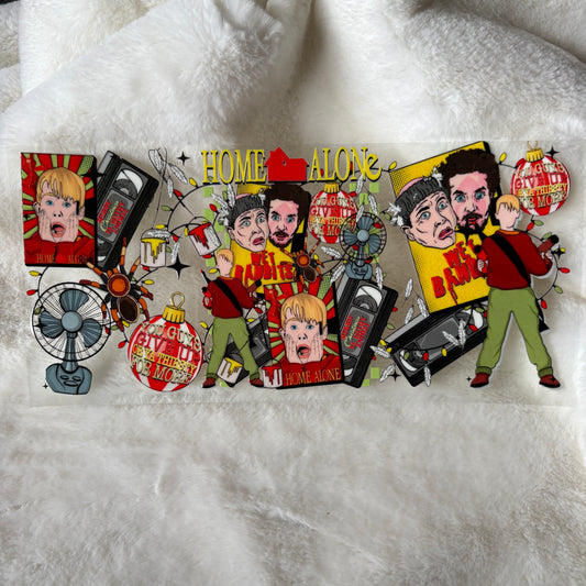 U16oz UV DTF Wrap | "Home Alone Christmas Movie" C43A | READY TO SHIP