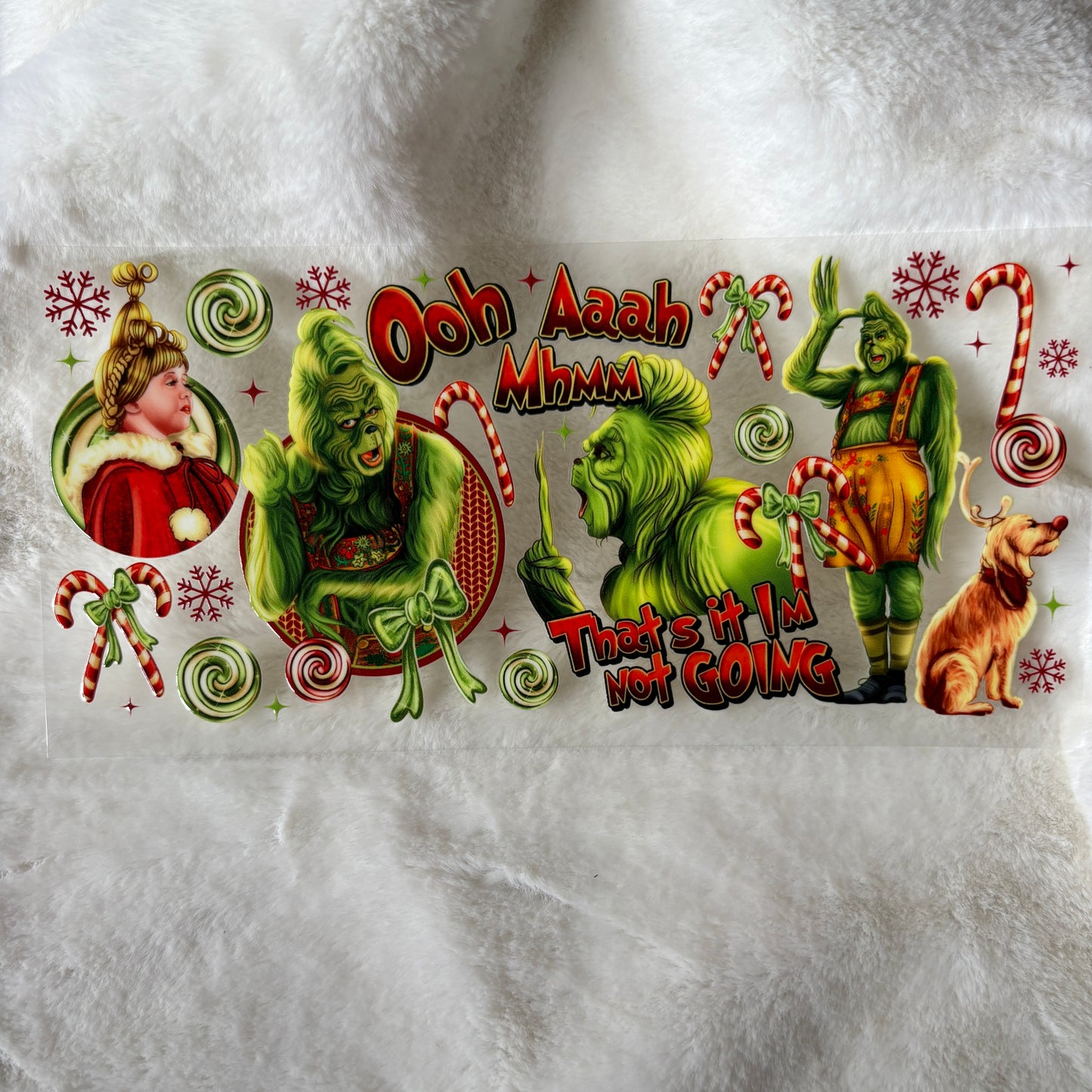 U16oz UV DTF Wrap | "That's It I'm Not Going" C43A | READY TO SHIP