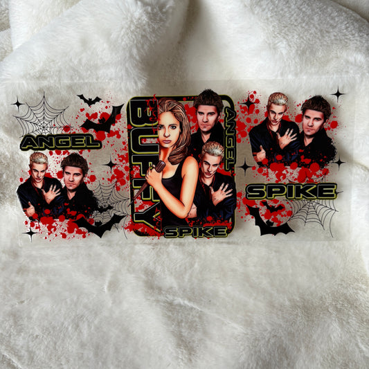 U16oz UV DTF Wrap | "Buffy TV Show" C35A| READY TO SHIP