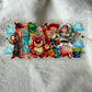 16oz UV DTF Wrap | "Toy Characters" C29A | READY TO SHIP