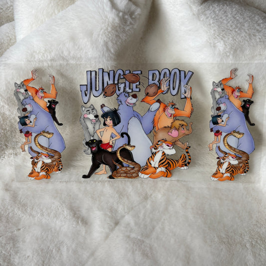 16oz UV DTF Wrap | "Jungle Movie" C23A | READY TO SHIP