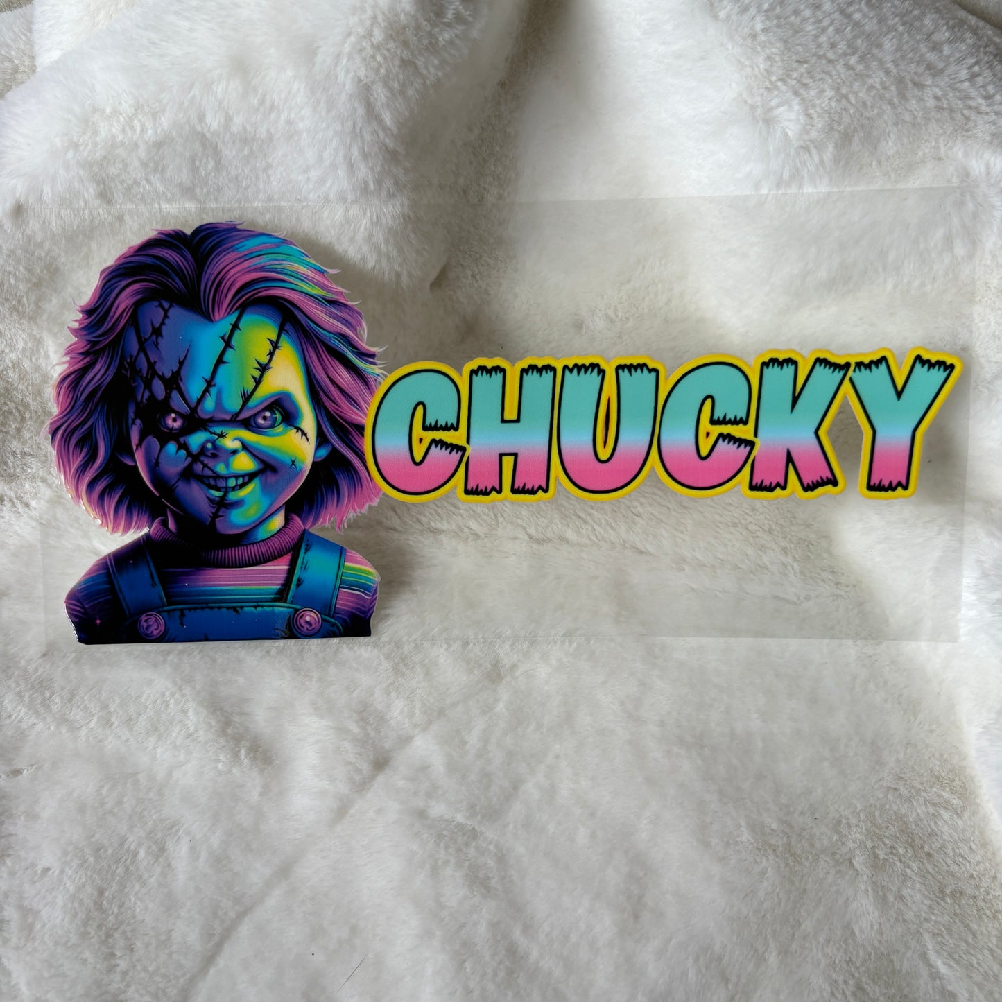 16oz UV DTF Wrap | "Chuck Doll" C21A | READY TO SHIP
