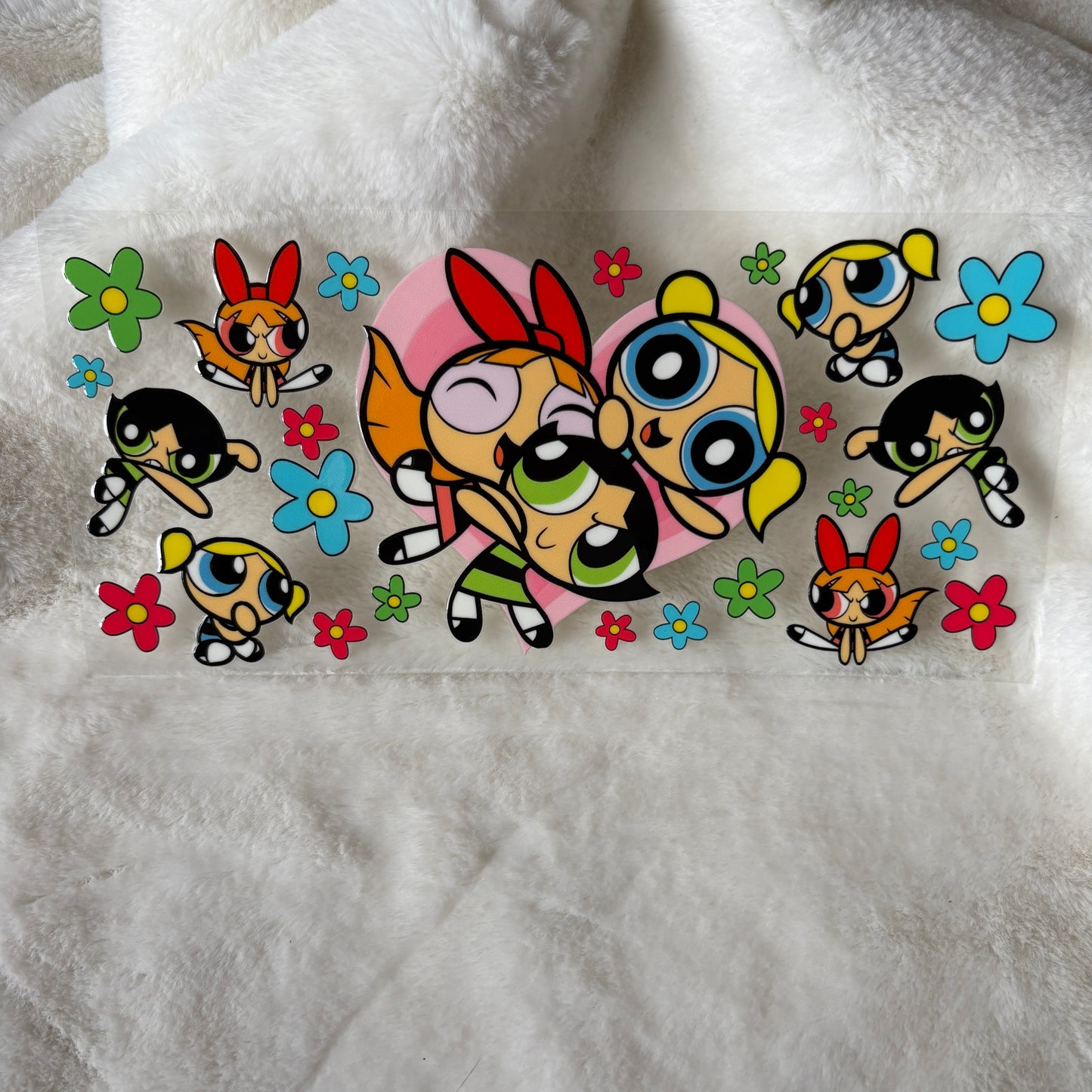 16oz UV DTF Wrap | "PPG Heart" C20A | READY TO SHIP