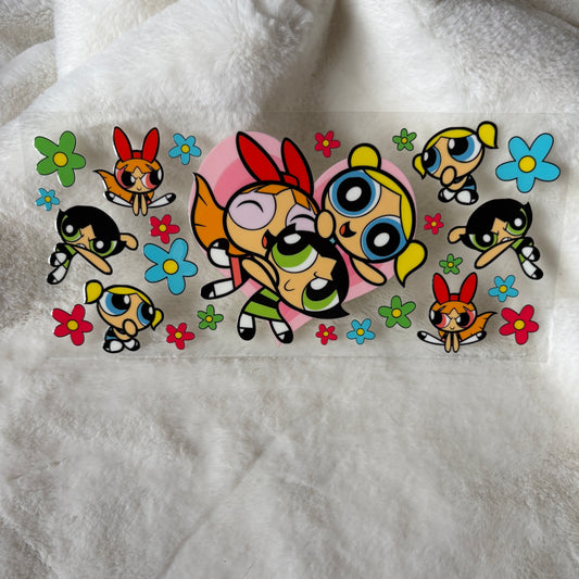 16oz UV DTF Wrap | "PPG Heart" C20A | READY TO SHIP