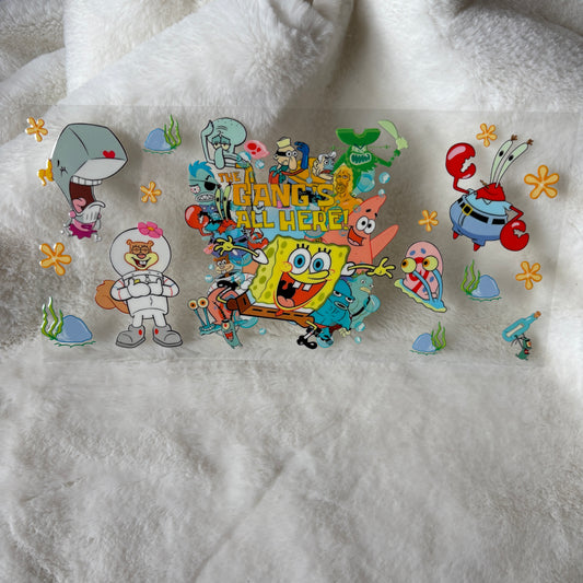 16oz UV DTF Wrap | "Gangs All Here" C18A | READY TO SHIP