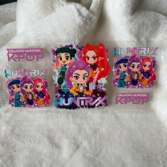 16oz UV DTF Wrap | "K-Pop" C17A | READY TO SHIP