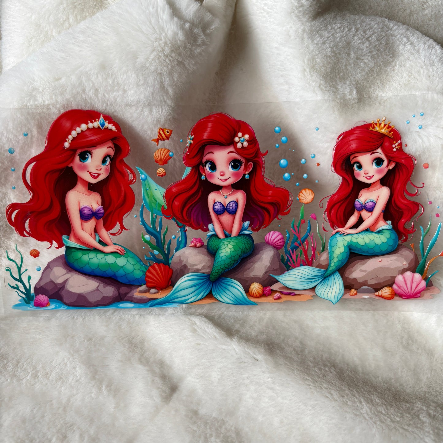 16oz UV DTF Wrap (Double Sided) | "Sea Princess" D27 | READY TO SHIP