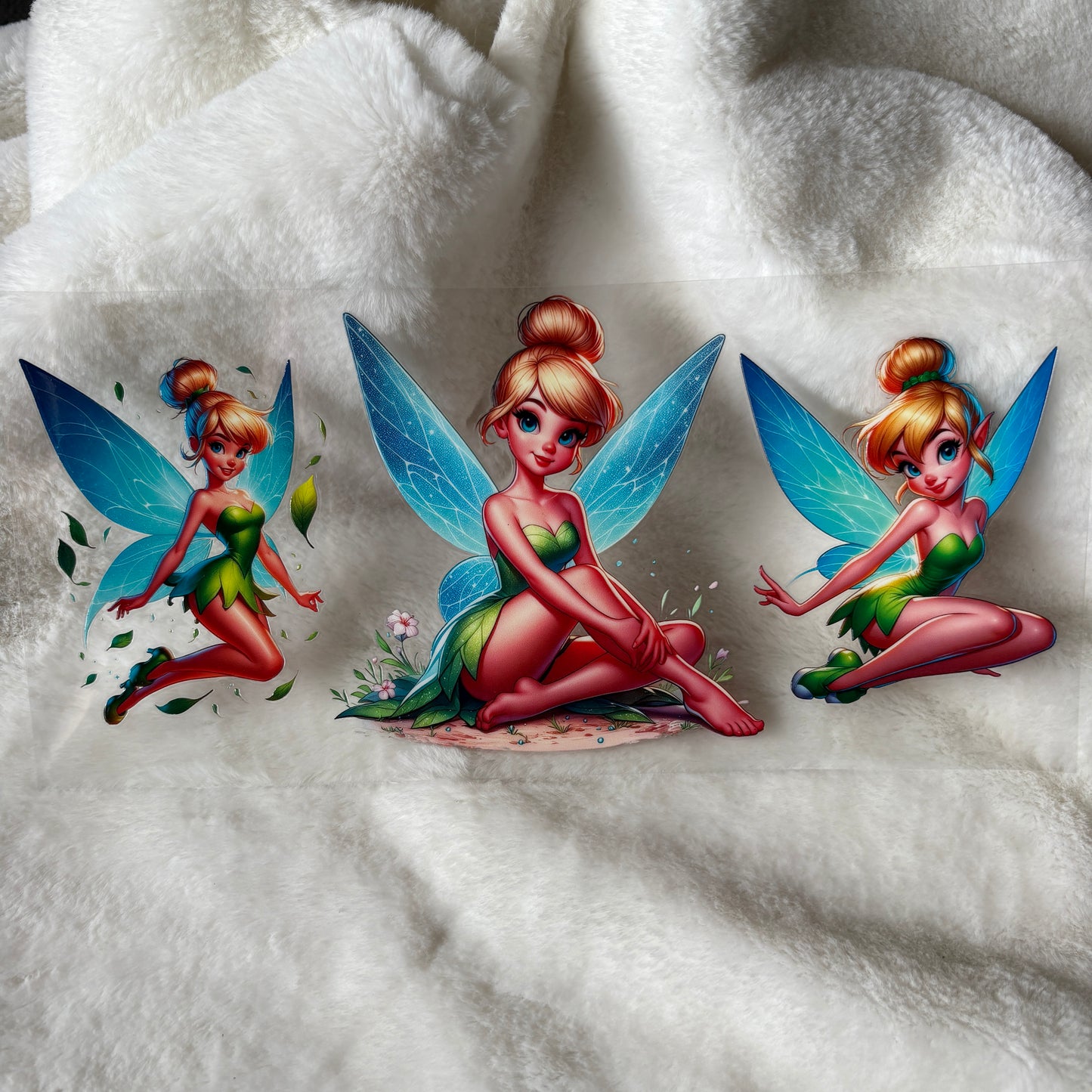 16oz UV DTF Wrap (Double Sided) | "Tink Fairy" D16| READY TO SHIP