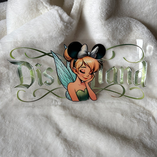 U16oz UV DTF Wrap (Double Sided) | "Dis. Tink Fairy" C184A | READY TO SHIP