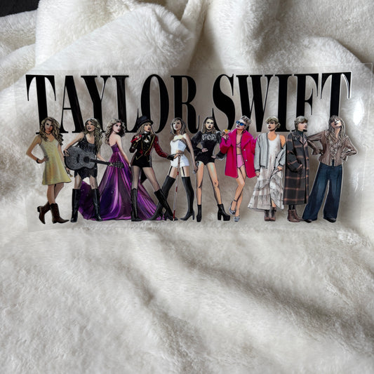 16oz UV DTF Wrap (Double Sided) | "T.Swift" C15A | READY TO SHIP