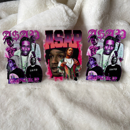16oz UV DTF Wrap (Double Sided) | "A$ap" C12A | READY TO SHIP