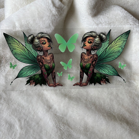 U16oz UV DTF Wrap (Double Sided) | "Tattoo Tink" D34 | READY TO SHIP