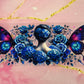 "Blue Butterfly" UV DTF Wrap (C2)