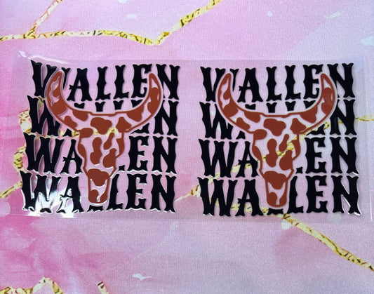 "Wallen" UV DTF Wrap (C14)