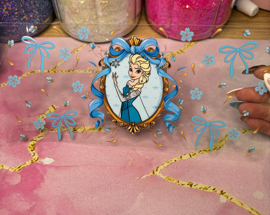 "Princess Frame" UV DTF Wrap (C16)