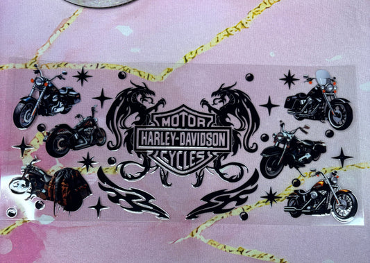 "Motorcycle Brand" UV DTF Wrap (C28)
