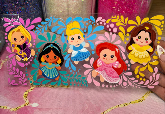 "Princess Dolls" UV DTF Wrap (C29)