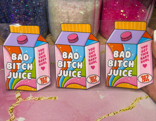 "Bad B Juice" UV DTF Wrap (C30)