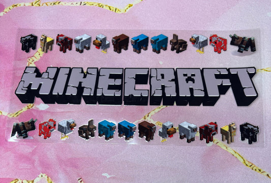 "Mine Game" UV DTF Wrap (C33)