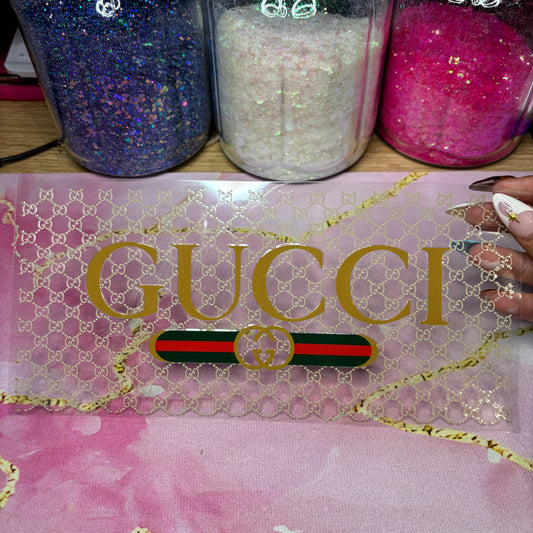 "Designer G" UV DTF Wrap (C37)