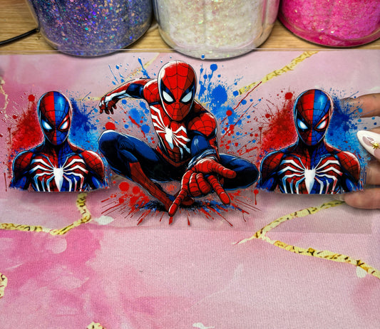"Water Colour Spidey" UV DTF Wrap (C41)