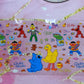 "Sesame Characters" UV DTF Wrap (C66)