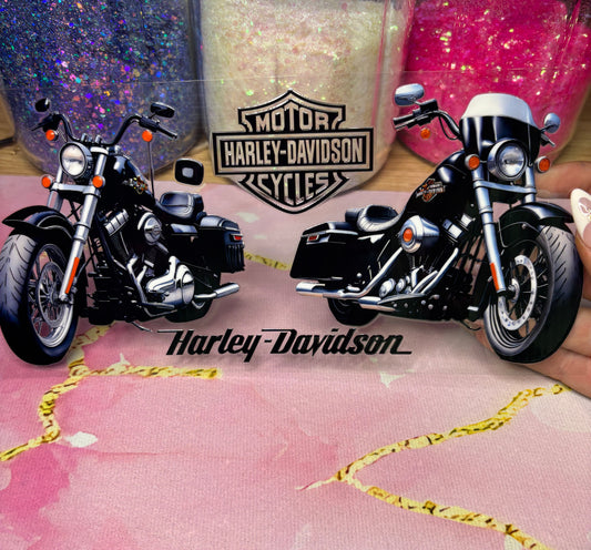 "Harley Motorbike" UV DTF Wrap (C70)