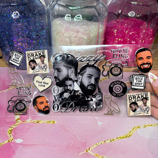 "Drizzy" UV DTF Wrap (C82)