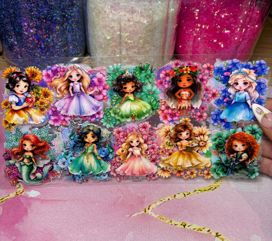 "Princesses" UV DTF Wrap (C84)