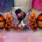 "Orange Butterfly" UV DTF Wrap (C88)