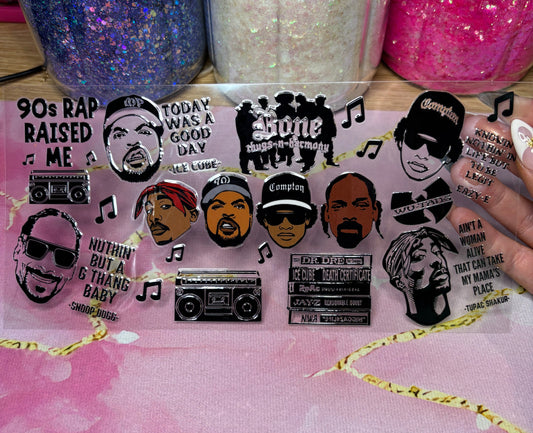 "Rap" UV DTF Wrap (C89)