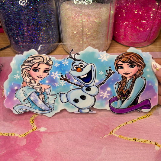 "Ice Princesses" UV DTF Wrap (C103)