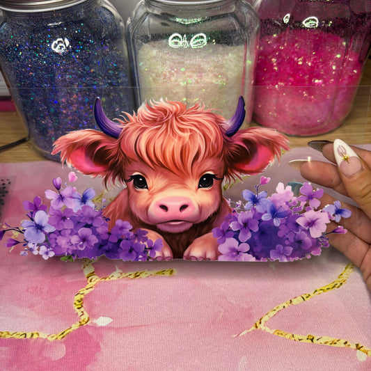 "Purple Cow" UV DTF Wrap (C121)