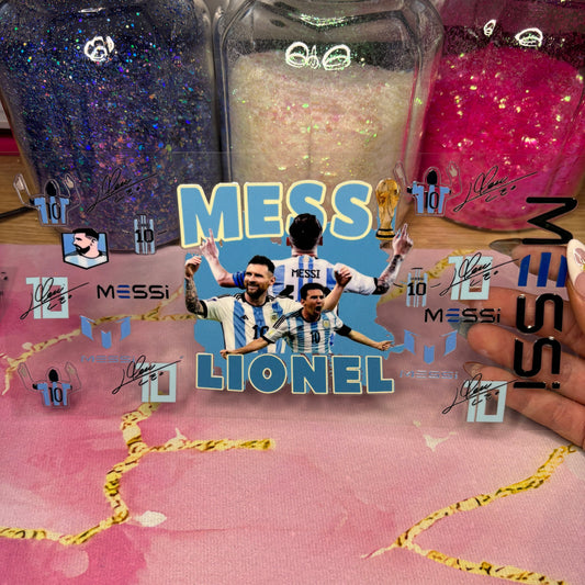 "Messi" UV DTF Wrap (C130)