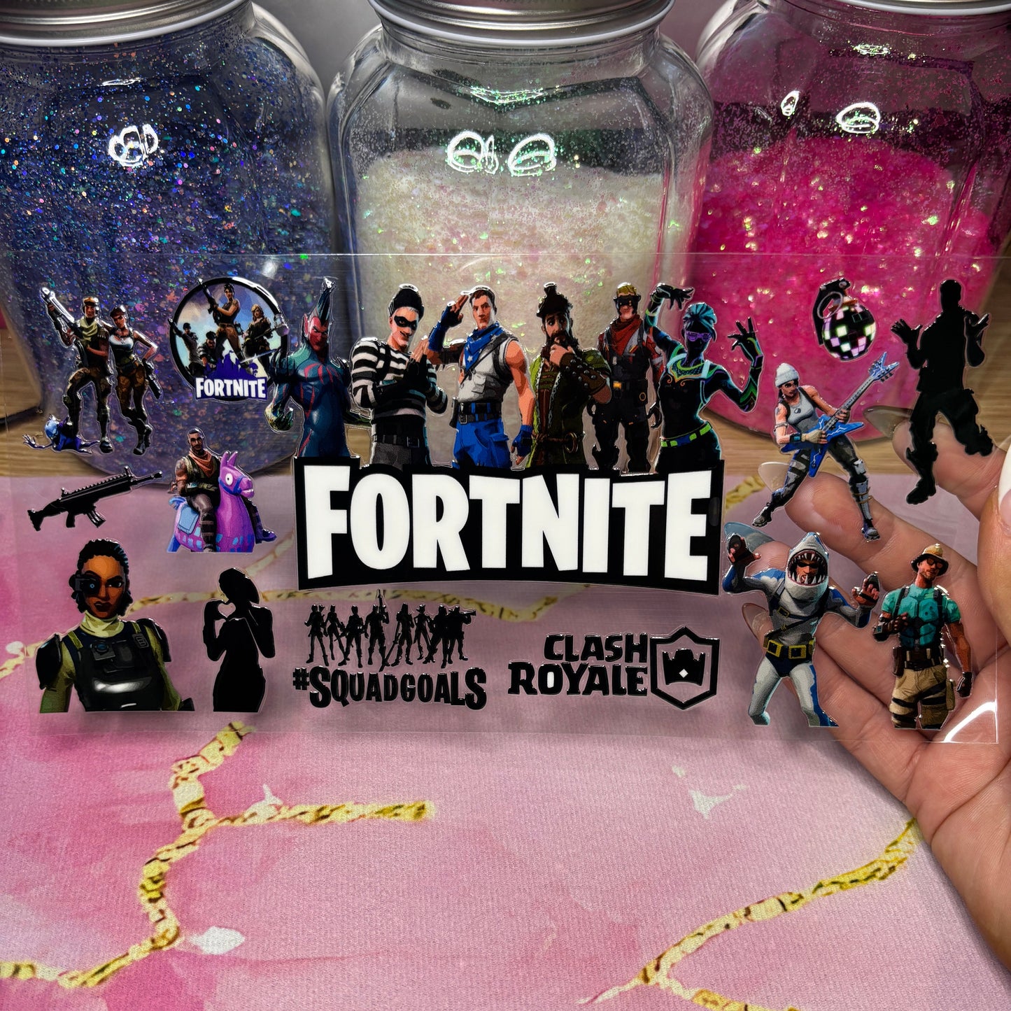 "Kids Fort Game" UV DTF Wrap (C131)