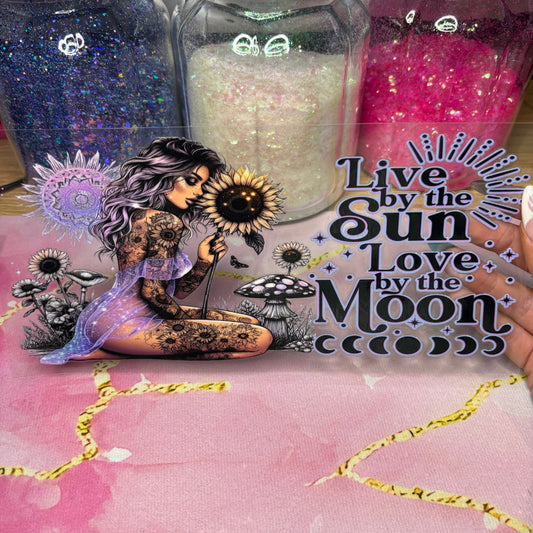 "Sun & Moon" UV DTF Wrap (C135)