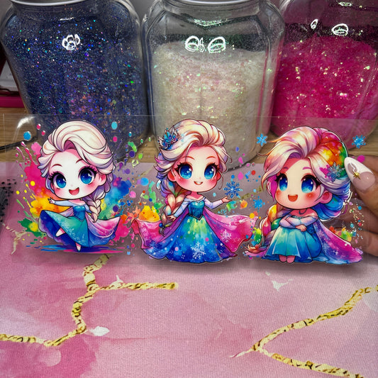 "Ice Princess" UV DTF Wrap (C142)