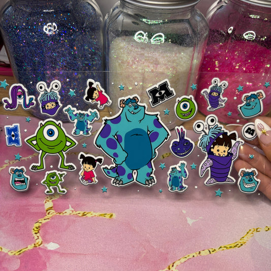 "Monsters" UV DTF Wrap (C160)