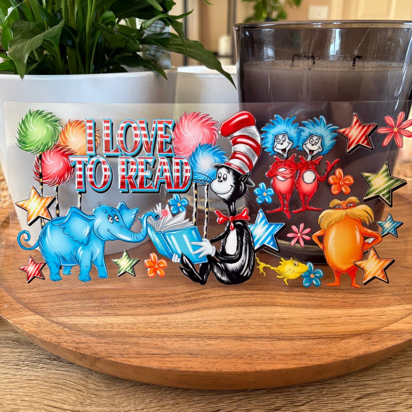 U16oz UV DTF Wrap (Double Sided) | "Dr.S Books" C27 | READY TO SHIP