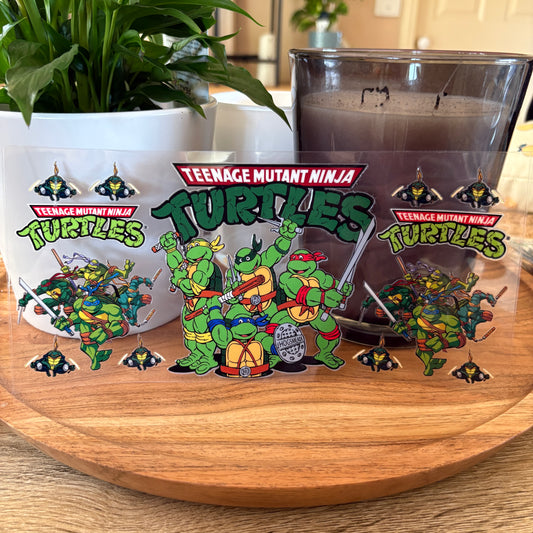 U16oz UV DTF Wrap (Double Sided) | "TMNT" C28 | READY TO SHIP